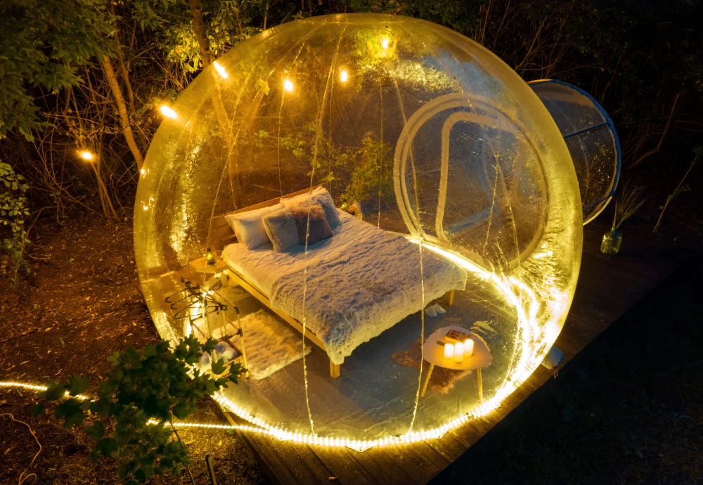 bubble pop up tent